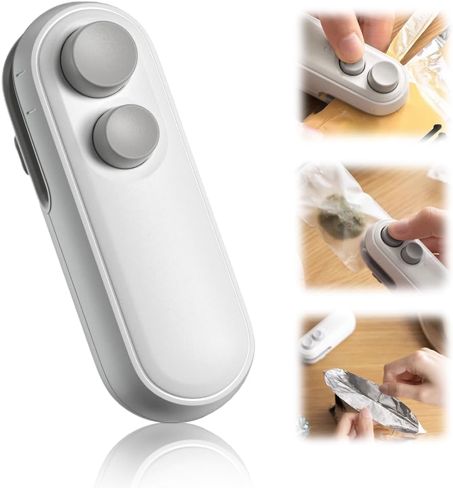 Portable Rechargeable Mini Bag Sealer – Keep Food Fresh Anywhere