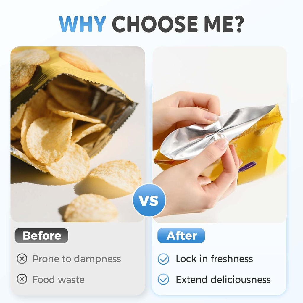 Portable Rechargeable Mini Bag Sealer – Keep Food Fresh Anywhere