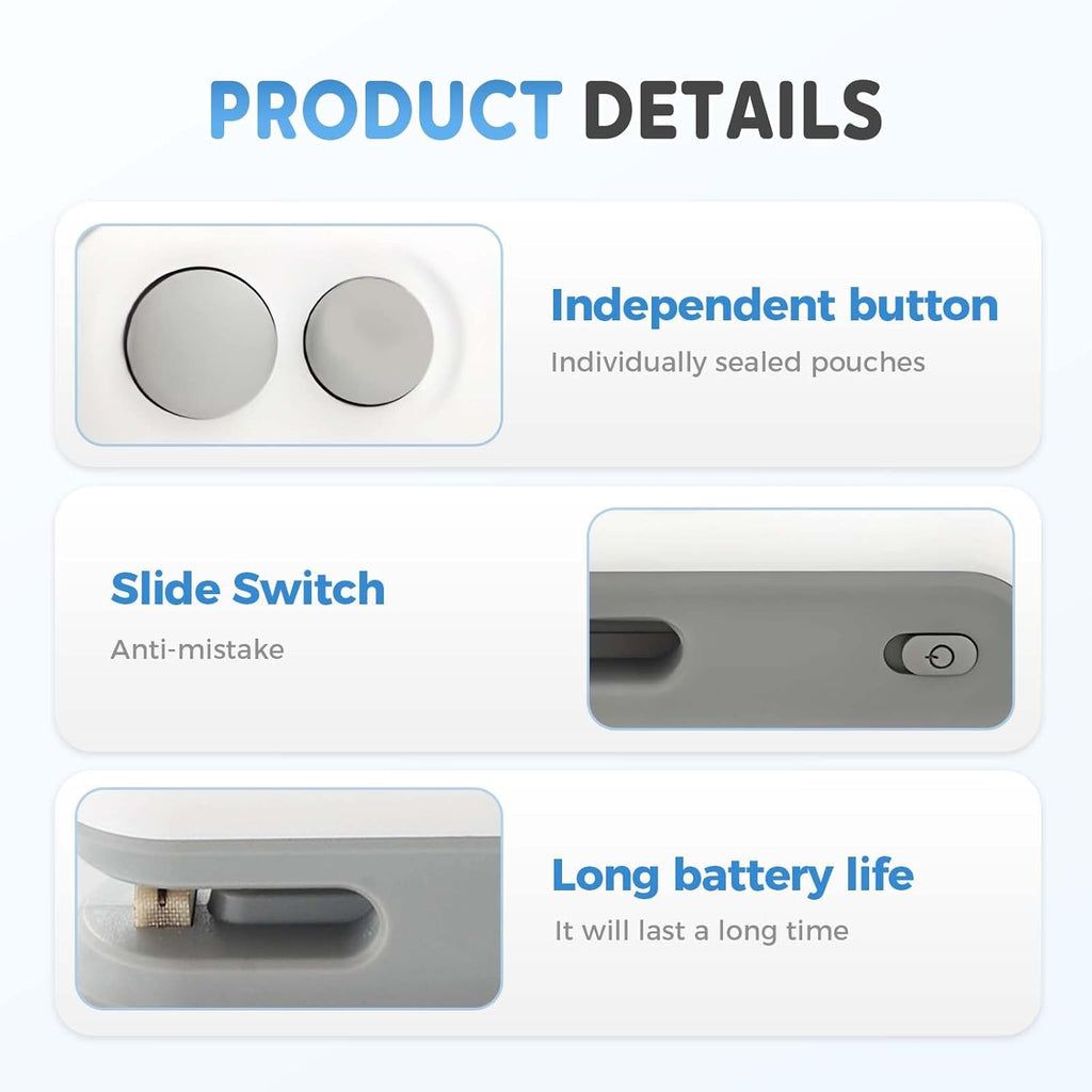 Portable Rechargeable Mini Bag Sealer – Keep Food Fresh Anywhere