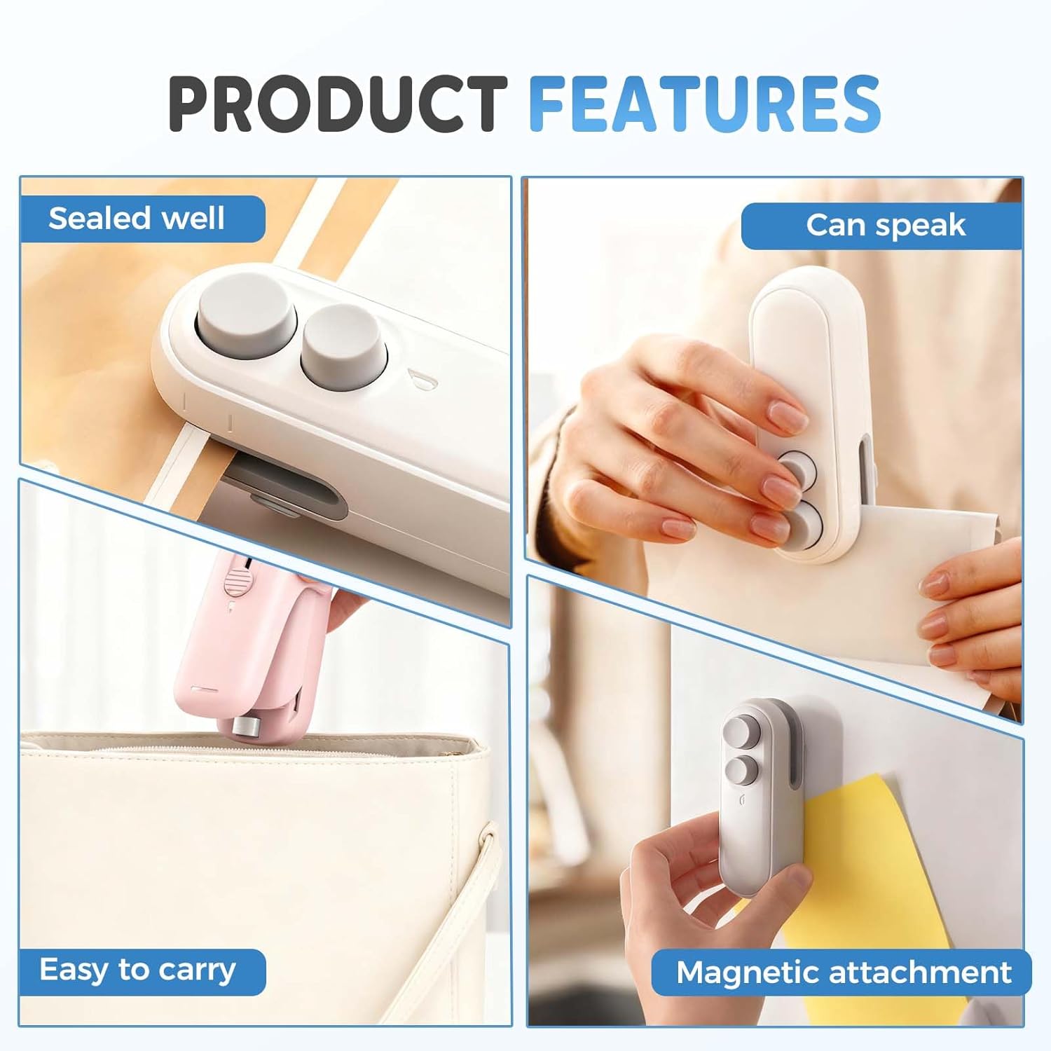 Portable Rechargeable Mini Bag Sealer – Keep Food Fresh Anywhere