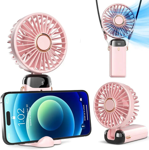 Mini Digital Rechargeable Fan ❄️