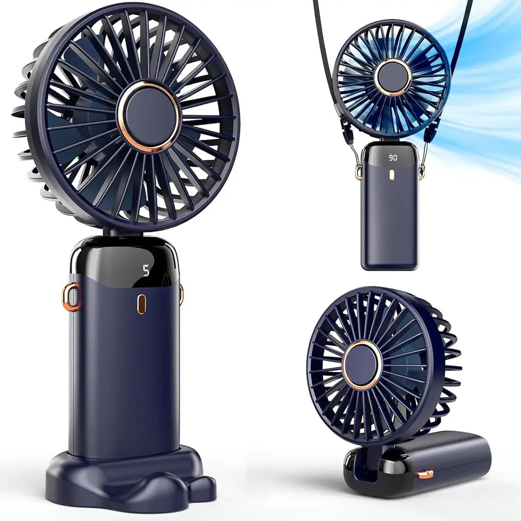 Mini Digital Rechargeable Fan ❄️