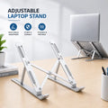 Portable Aluminum 💻Laptop Stand || 10–17 Inch Laptops