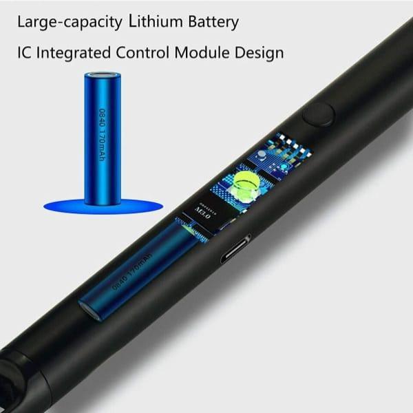USB Rechargeable Electric Lighter🔥 Black Metal